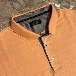 Gently Used Zara Peach Polo Shirt sized XL